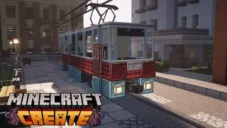Working KTM Tram | #createmod