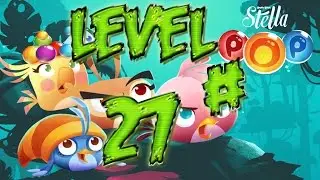 Let's Play Angry Birds Pop - Level 27 Walkthrough