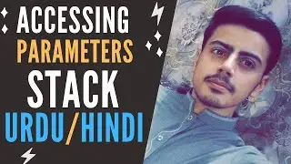 Accessing Parameters From Stack in a Subroutine in Assembly Language (Urdu/Hindi)