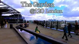 Garden at 120 London - FREE Tourist Attraction - 4K 60fps Walking Tour #london #walkingtour
