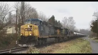 Throwback Action on the Clinchfield from the early 2010's (AC4400's Everywhere)