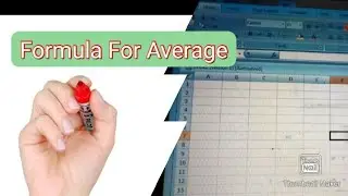 How to get average of value in MS Excel Using formula