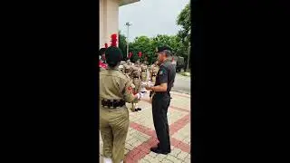 ADG Visit : Gift to the NCC Guard