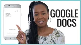 How To Write A Book On Your Phone Using Google Docs