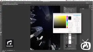 Photoshop CS6 - Effetto notte con cielo stellato