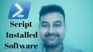 Powershell script installed software list for Remote Computers [AskJoyB]