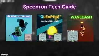 Speedrun Tech Guide - Wavedashing + GLEAP(rocketship) - Deepwoken Roblox PvE