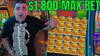 $1,800 Max Bet - World LARGEST JACKPOT LIVE