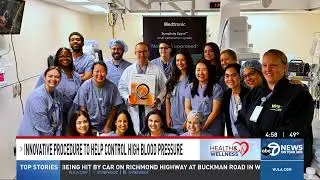 WJLA: Innovative Procedure to Help Control High Blood Pressure