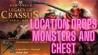 NEW Legacy of CRASSUS New World Event 2023 All you have to know about and the drops from it Guide