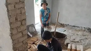уч учок печка мангал питца печ кандай курулади. печка очок жасоо