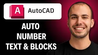 AutoCAD: How to Auto Number Text or Blocks (Fast Labeling Tips)[2026 GUIDE]
