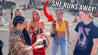 Did My Magic Scare Her Away? (Street Magic) 🤯😱