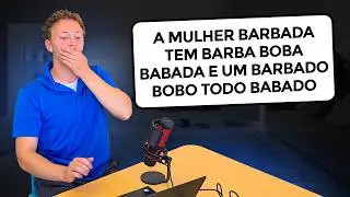 American Attempts Portuguese Tongue-Twisters!