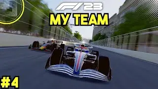 F1 23 MY TEAM CAREER Part 4: A PHOTO FINISH! Season 1 Round 4 Baku on F1 23 Game!