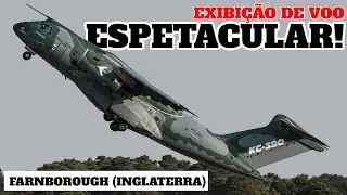 EMBRAER KC-390 em ação na Europa! Decolagem e pouso extremamente curtos!
