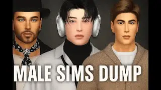 Male Sims Dump - Sims 4 CAS + CC Folder & Sims Download
