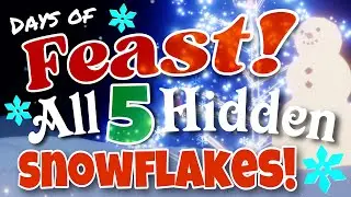 All 5 Hidden Snowflake Event Currency - Days of Feast Sky Children of the Light nastymold
