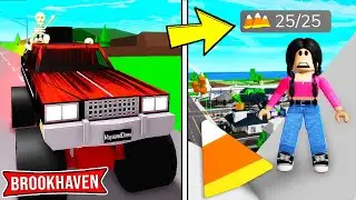 HOW TO GET THE HARD MODE HALLOWEEN CAR IN ROBLOX BROOKHAVEN 🏡RP!