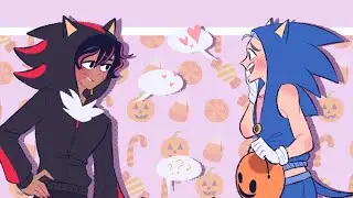 TRICK OR TREAT SPEEDPAINT } Ani + Asul + Aitne