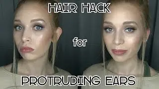 High Ponytail Trick that Hides Big Ears