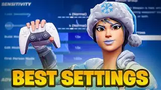 *NEW* Best Controller Settings + Sensitivity For Fortnite Chapter 7! (PS4/PS5/XBOX/PC)