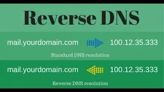 How To Set Reverse DNS and PTR Records  | Stop Mails From being Spammed |  Hosting Tuition