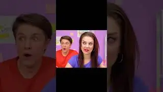 La chica ayudó al chico.