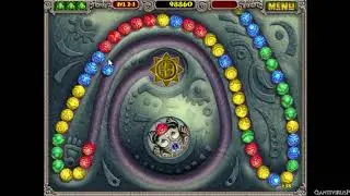 Прохождение игры Zuma Deluxe (Полная версия) [HD720px60]