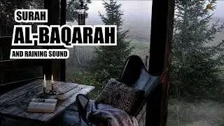 Surah Al Baqarah FULL And raining sound