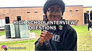 High School Public Interview * FREAKIEST THING YOU EVER DONE* 😱