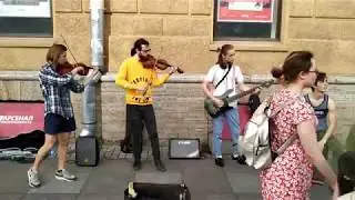 Уличные таланты Санкт-Петербурга