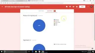 How to Create QR code for class sign out sheet