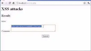 69  Security XSS Attacks (Section 3 - PHP & MySQL)