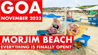 Goa | Morjim Beach- November 2023 | Morjim Market, Shacks, Shopping, Hotels | Goa Vlog | North Goa |