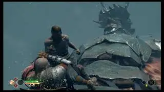 God of War Бальдур наподает на Кратоса и Атрея
