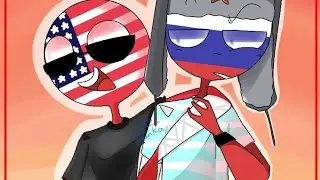 Countryhumans клип : "пьяный дождь" (чит. опис.)
