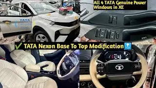 💯 2024 Tata Nexon Facelift Smart Modified with Price✅ Nexon Modified✅ Nexon Smart to Top✅ Nexon base