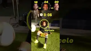 Messi VS Marcelo VS Lewandowski - Sitt Juggling