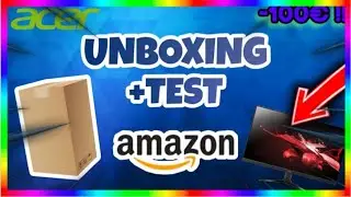 LE MEILLEUR ECRAN A MOINS DE 100€ ?! ACER QG221Q UNBOXING+TEST | GOWTRIKS
