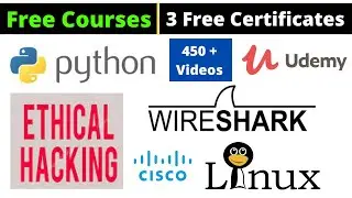Udemy Free Certificate Courses Linux Ethical Hacking Python Network S Online Classes 