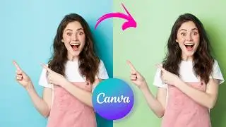 Canva how to change background color of image
