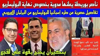 رسالة لتبون:ناصر بوريطة يعلنها مدوية/تفاصيل حصرية عن طرد إسبانيا للبوليساريو من البرلمان الأوروبي