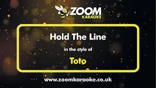 Toto - Hold The Line - Karaoke Version from Zoom Karaoke
