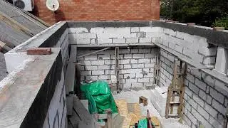 Простая опалубка и  армопояс  своими  руками