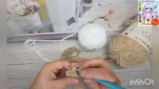 Мишка крючком🧸🧸🧸/мастер класс👍🔥/1 часть(руки,ноги,туловище)