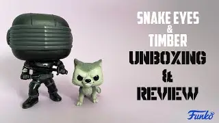 Unboxing Funko Pop! Snake Eyes & Timber Funko Shop Exclusive