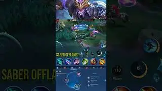 Maniac!! Saber Best Build Offlane (Part 15) - MLBB 
