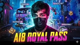 🔥A18 ROYAL PASS HERE, Level 1 to 100 All Rewards Exploring in bgmi 4.3 Update 