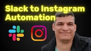 Generate Instagram posts from Slack via Make automation.